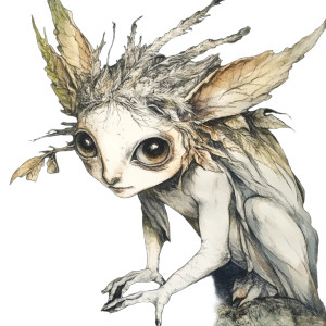 Nordic Fantasy Elf Vinyl Car Decal Sticker – Waterproof & UV-Resistant 8"