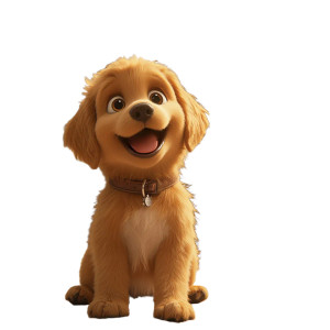 Pixar Puppy V5 Vinyl Car Decal Sticker – Waterproof & UV-Resistant 8"