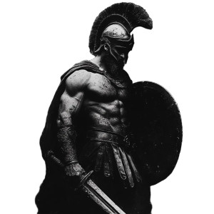 Greek Warrior God V2 Vinyl Car Decal Sticker – Waterproof & UV-Resistant 8" Greek Warrior God V2 Vinyl Car Decal Sticker – Waterproof & UV-Resistant 8"