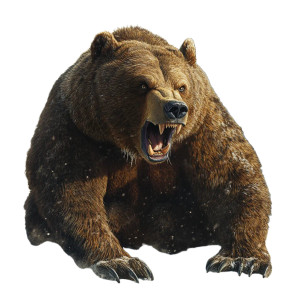 Fantasy Bear Vinyl Car Decal Sticker – Waterproof & UV-Resistant 8"