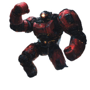 Cyberpunk Robot Boxer Vinyl Car Decal Sticker – Waterproof & UV-Resistant 8"