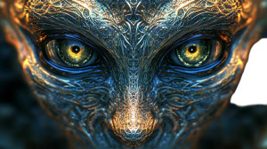 Plant Alien Hybrid Vinyl Car Decal Sticker – Waterproof & UV-Resistant 8"