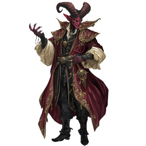 Demonic Magistrate Vinyl Car Decal Sticker – Waterproof & UV-Resistant 8"