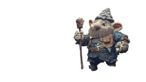 Fantasy Golem Dwarf Vinyl Car Decal Sticker – Waterproof & UV-Resistant 8"