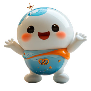 Global Unity Mascot Vinyl Car Decal Sticker – Waterproof & UV-Resistant 8"