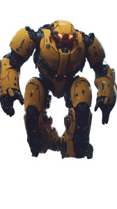 Ocean Robot Walker Vinyl Car Decal Sticker – Waterproof & UV-Resistant 8"