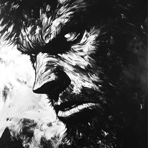 Wolfman Portrait Vinyl Car Decal Sticker – Waterproof & UV-Resistant 8" Wolfman Portrait Vinyl Car Decal Sticker – Waterproof & UV-Resistant 8"