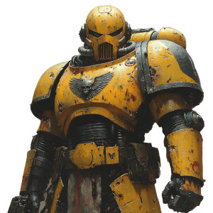 Imperial Fists Vinyl Car Decal Sticker – Waterproof & UV-Resistant 8"