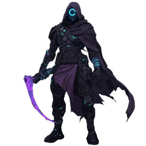 Cyberpunk Warrior V7 Vinyl Car Decal Sticker – Waterproof & UV-Resistant 8" Cyberpunk Warrior V7 Vinyl Car Decal Sticker – Waterproof & UV-Resistant 8"