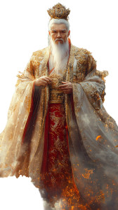 Ancient Chinese Sage V14 Vinyl Car Decal Sticker – Waterproof & UV-Resistant 8"