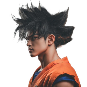 Goku Live Action Vinyl Car Decal Sticker – Waterproof & UV-Resistant 8"