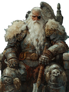 White-Haired Knight V2 Vinyl Car Decal Sticker – Waterproof & UV-Resistant 8"