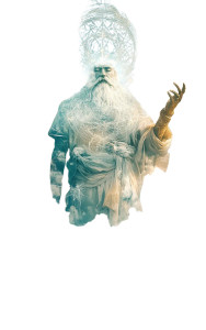 Sacred Geometry God Vinyl Car Decal Sticker – Waterproof & UV-Resistant 8"