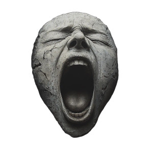 No Mouth Scream Vinyl Car Decal Sticker – Waterproof & UV-Resistant 8" No Mouth Scream Vinyl Car Decal Sticker – Waterproof & UV-Resistant 8"