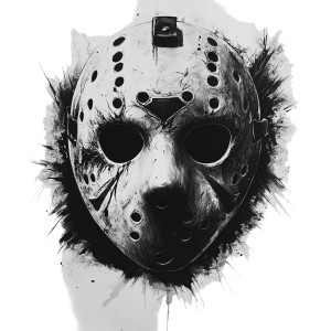 Jason'S Mask V2 Vinyl Car Decal Sticker – Waterproof & UV-Resistant 8"