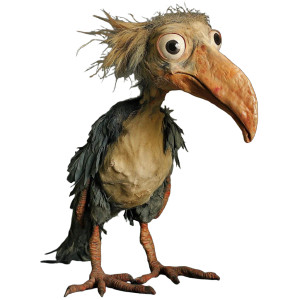 Large Bird Puppet Vinyl Car Decal Sticker – Waterproof & UV-Resistant 8"