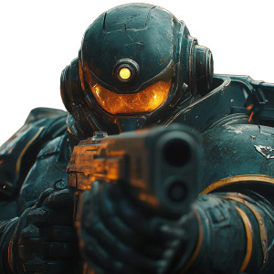 Helldivers Soldier V2 Vinyl Car Decal Sticker – Waterproof & UV-Resistant 8"