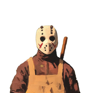 Jason Vinyl Car Decal Sticker – Waterproof & UV-Resistant 8"