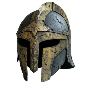 Spartan Bomb Helmet Vinyl Car Decal Sticker – Waterproof & UV-Resistant 8"