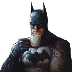 Batman Drinking Coffee Vinyl Car Decal Sticker – Waterproof & UV-Resistant 8" Batman Drinking Coffee Vinyl Car Decal Sticker – Waterproof & UV-Resistant 8"