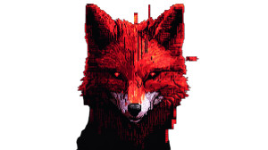 Cyberpunk Fox Face Vinyl Car Decal Sticker – Waterproof & UV-Resistant 8"