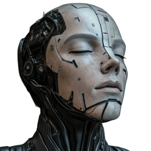 Android Face Change Vinyl Car Decal Sticker – Waterproof & UV-Resistant 8"