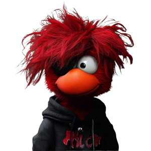 Emo Elmo Vinyl Car Decal Sticker – Waterproof & UV-Resistant 8"