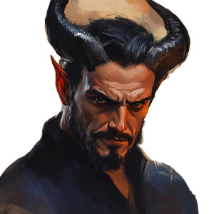 Determined Devil Vinyl Car Decal Sticker – Waterproof & UV-Resistant 8" Determined Devil Vinyl Car Decal Sticker – Waterproof & UV-Resistant 8"