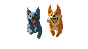 Bluey And Bingo Play Vinyl Car Decal Sticker – Waterproof & UV-Resistant 8" Bluey And Bingo Play Vinyl Car Decal Sticker – Waterproof & UV-Resistant 8"