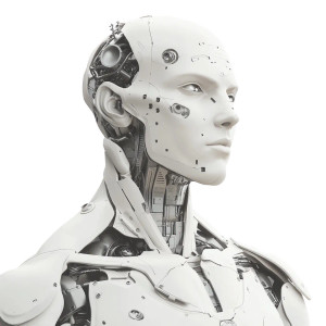 Bionic Humanoid Vinyl Car Decal Sticker – Waterproof & UV-Resistant 8" Bionic Humanoid Vinyl Car Decal Sticker – Waterproof & UV-Resistant 8"
