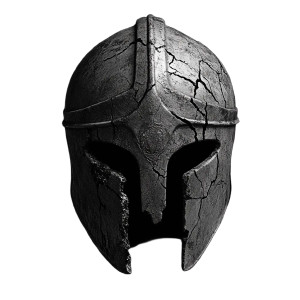 Spartan Helmet V18 Vinyl Car Decal Sticker – Waterproof & UV-Resistant 8"