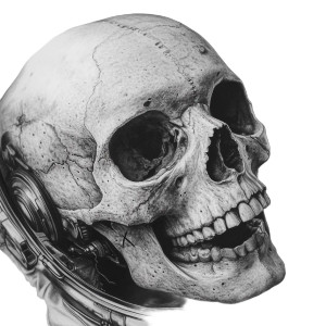 Skull Astronaut Vinyl Car Decal Sticker – Waterproof & UV-Resistant 8" Skull Astronaut Vinyl Car Decal Sticker – Waterproof & UV-Resistant 8"
