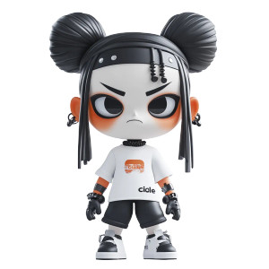 Oracle Vinyl Toy Vinyl Car Decal Sticker – Waterproof & UV-Resistant 8"