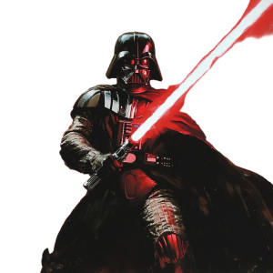 Darth Vader Lunging Vinyl Car Decal Sticker – Waterproof & UV-Resistant 8"