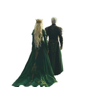 Aelin And Rowan V2 Vinyl Car Decal Sticker – Waterproof & UV-Resistant 8"