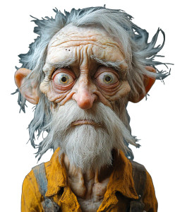 Old Man V2 Vinyl Car Decal Sticker – Waterproof & UV-Resistant 8"