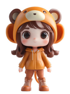 Cute Zodiac Girl V2 Vinyl Car Decal Sticker – Waterproof & UV-Resistant 8"