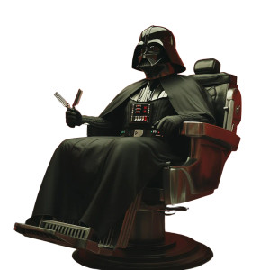 Darth Vader Barber Vinyl Car Decal Sticker – Waterproof & UV-Resistant 8" Darth Vader Barber Vinyl Car Decal Sticker – Waterproof & UV-Resistant 8"