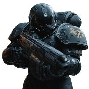 Space Marine Prep Vinyl Car Decal Sticker – Waterproof & UV-Resistant 8"