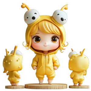 Crab Onesie Figurine Vinyl Car Decal Sticker – Waterproof & UV-Resistant 8"