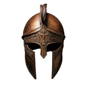 Ancient Greek Helmet V8 Vinyl Car Decal Sticker – Waterproof & UV-Resistant 8"