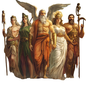Greek Gods V2 Vinyl Car Decal Sticker – Waterproof & UV-Resistant 8" Greek Gods V2 Vinyl Car Decal Sticker – Waterproof & UV-Resistant 8"