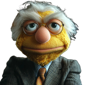 Politician Muppet Closeup Vinyl Car Decal Sticker – Waterproof & UV-Resistant 8" Politician Muppet Closeup Vinyl Car Decal Sticker – Waterproof & UV-Resistant 8"