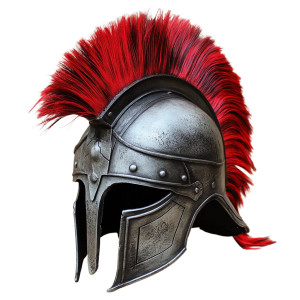 Spartan Helmet V26 Vinyl Car Decal Sticker – Waterproof & UV-Resistant 8"