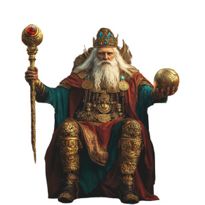 Majestic Elderly King Vinyl Car Decal Sticker – Waterproof & UV-Resistant 8" Majestic Elderly King Vinyl Car Decal Sticker – Waterproof & UV-Resistant 8"