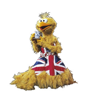 Big Bird Tea Vinyl Car Decal Sticker – Waterproof & UV-Resistant 8"