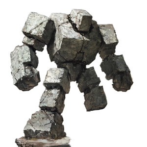 Stone Golem V2 Vinyl Car Decal Sticker – Waterproof & UV-Resistant 8"
