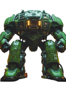 Battle-Worn Mecha V2 Vinyl Car Decal Sticker – Waterproof & UV-Resistant 8" Battle-Worn Mecha V2 Vinyl Car Decal Sticker – Waterproof & UV-Resistant 8"