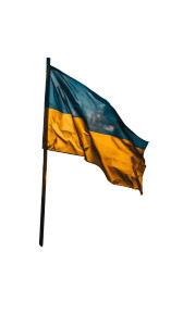 Ukraine Flag Vinyl Car Decal Sticker – Waterproof & UV-Resistant 8"