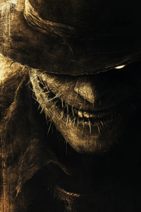 Dark Scarecrow Horror Vinyl Car Decal Sticker – Waterproof & UV-Resistant 8"